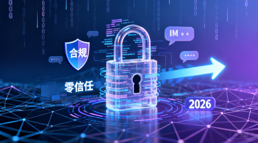 2026年企业im加密趋势：从合规到零信任的进化路径