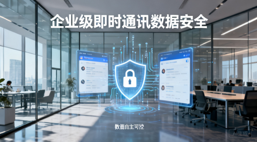 数据自主可控：从合规到竞争力的企业级即时通讯软件