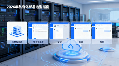 内网聊天软件排行TOP5：2026年私有化部署场景选型对比