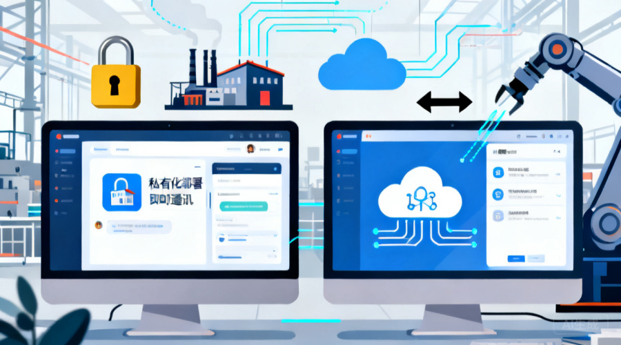 私有化部署即时通讯软件还是公有云？制造业选型对比与建议