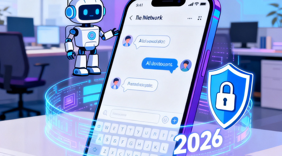 2026年手机内网聊天软件趋势：AI助手与安全合规成焦点