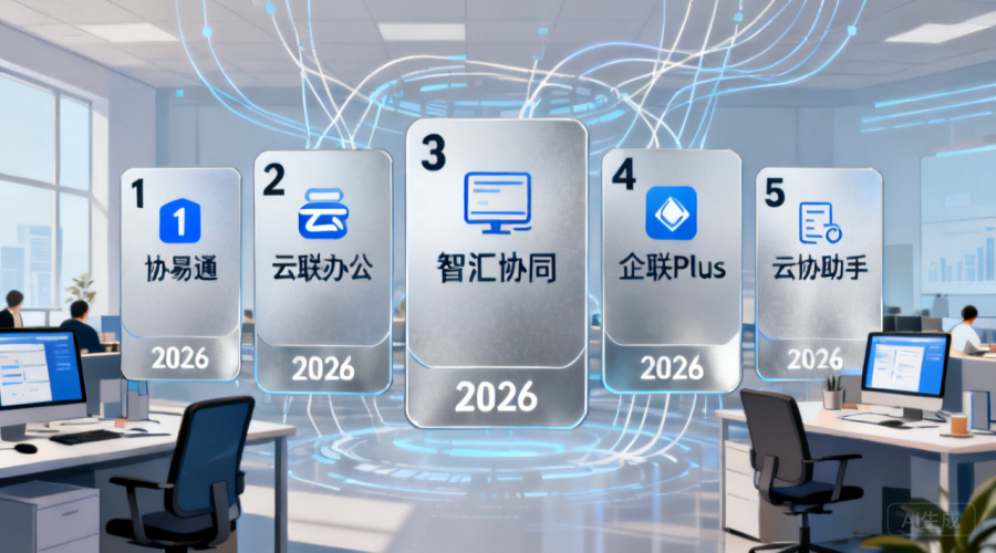 2026年企业协同办公软件排行榜：这5款最佳工具实测推荐