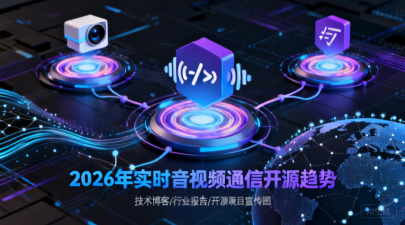 2026年音视频即时通信开源趋势：3个关键技术与生态变化