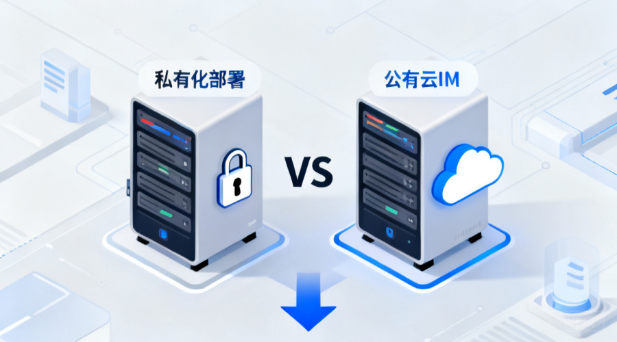 私有化部署IM系统 vs 公有云IM：企业选型关键对比与决策建议