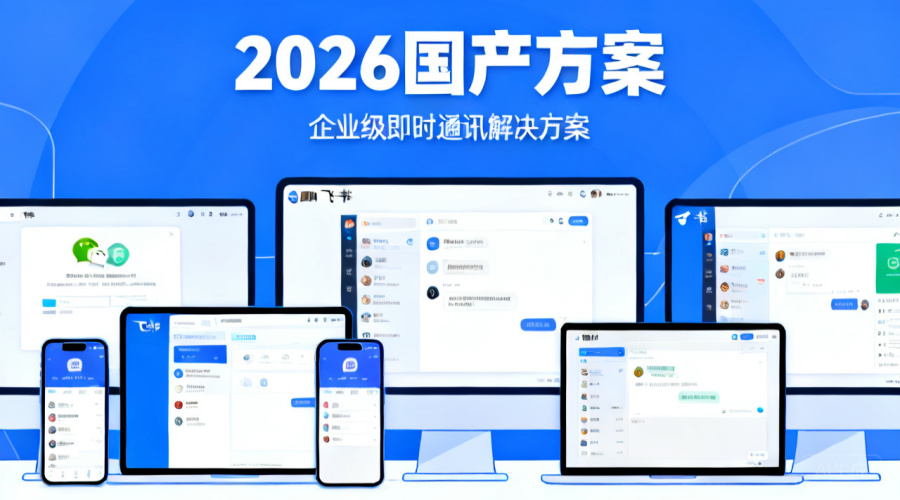 2026年im通讯软件推荐：适合中小企业的6款国产方案