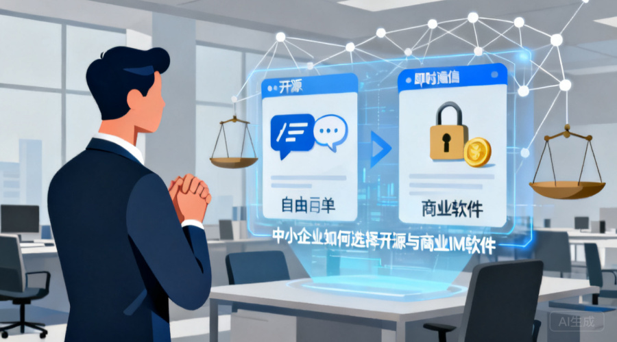 开源的即时通信与商业IM软件怎么选？中小企业决策指南