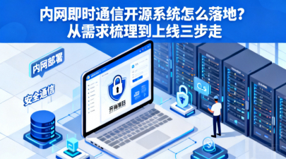 内网即时通信开源系统怎么落地？从需求梳理到上线三步走