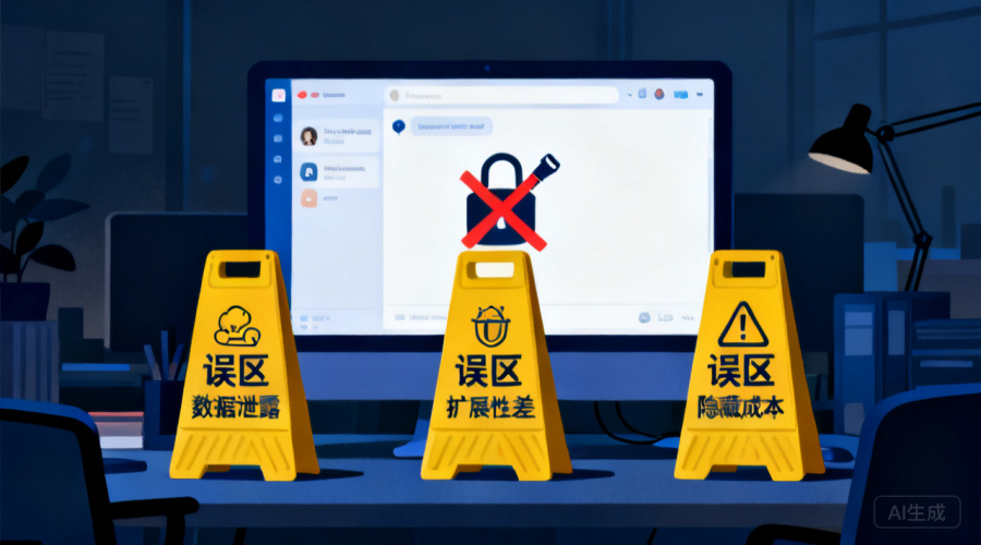 私有化即时通讯软件选型避坑：这3个误区一定要注意