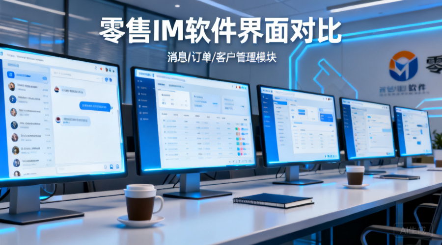 零售IM对比测评：企业级方案横向评测