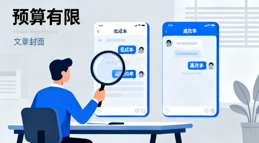 预算有限怎么选择合适的企业通讯工具
