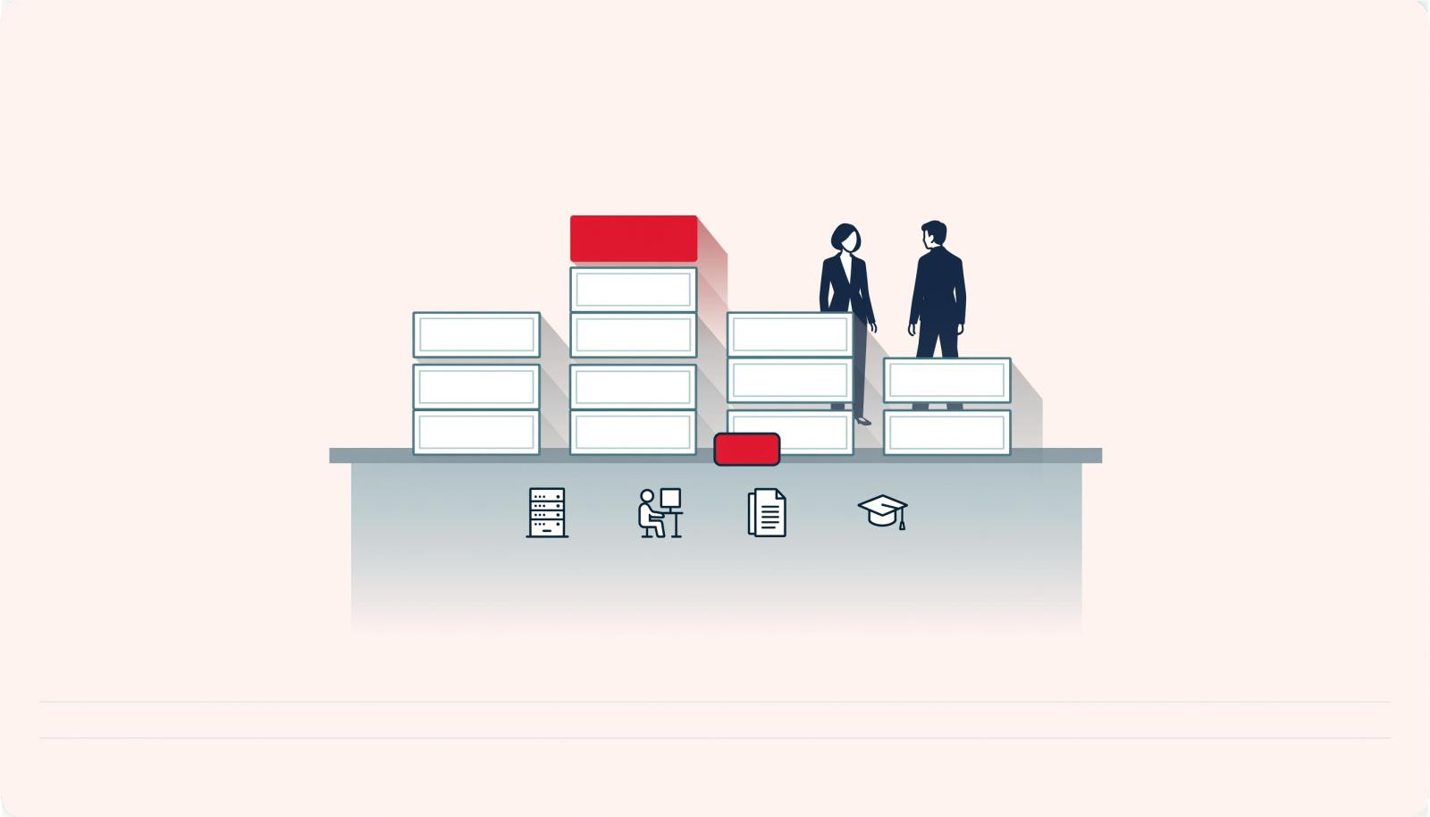 本地部署即时通讯三年总拥有成本构成信息图