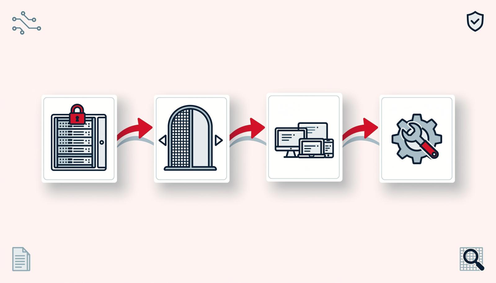 四步选型路径示意图
