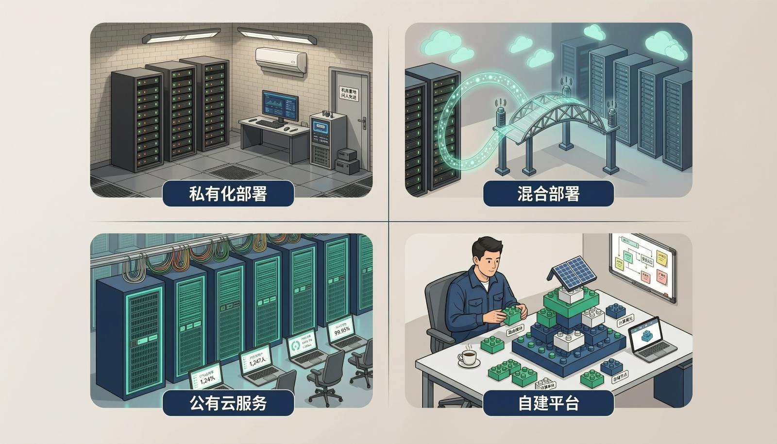 企业沟通系统的四条部署路线