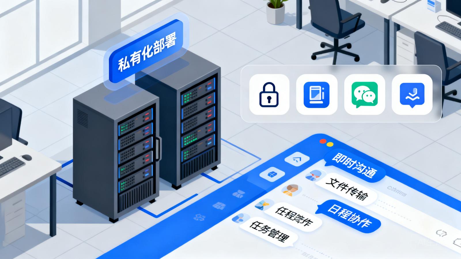 支持内网私有化部署的企业局域聊天软件有哪些？这4款值得一试