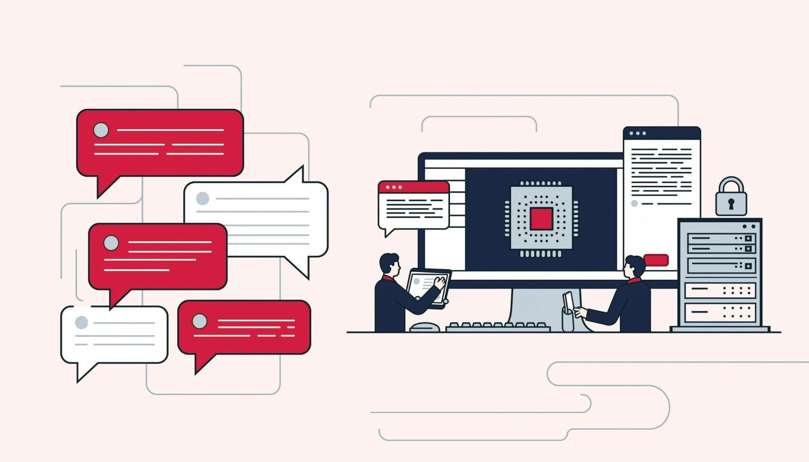 芯片企业即时通讯加密系统选型指南：5大厂商横向对比