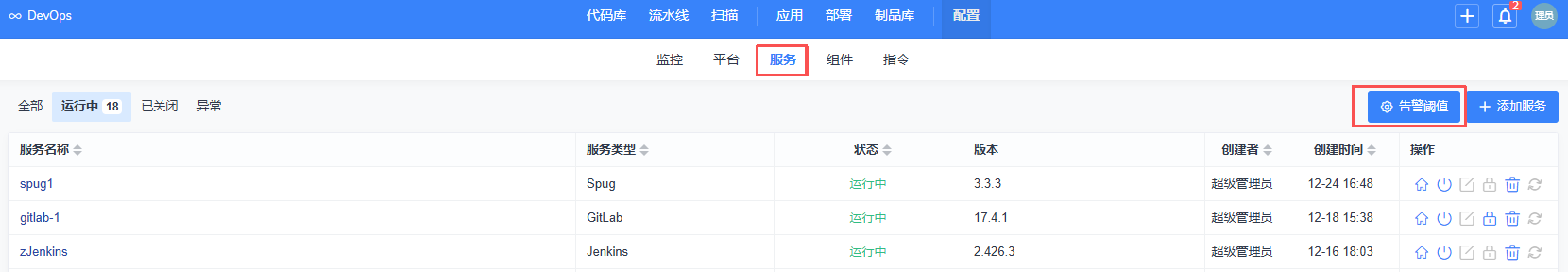 禅道告警阈值配置功能 禅道告警阈值配置功能