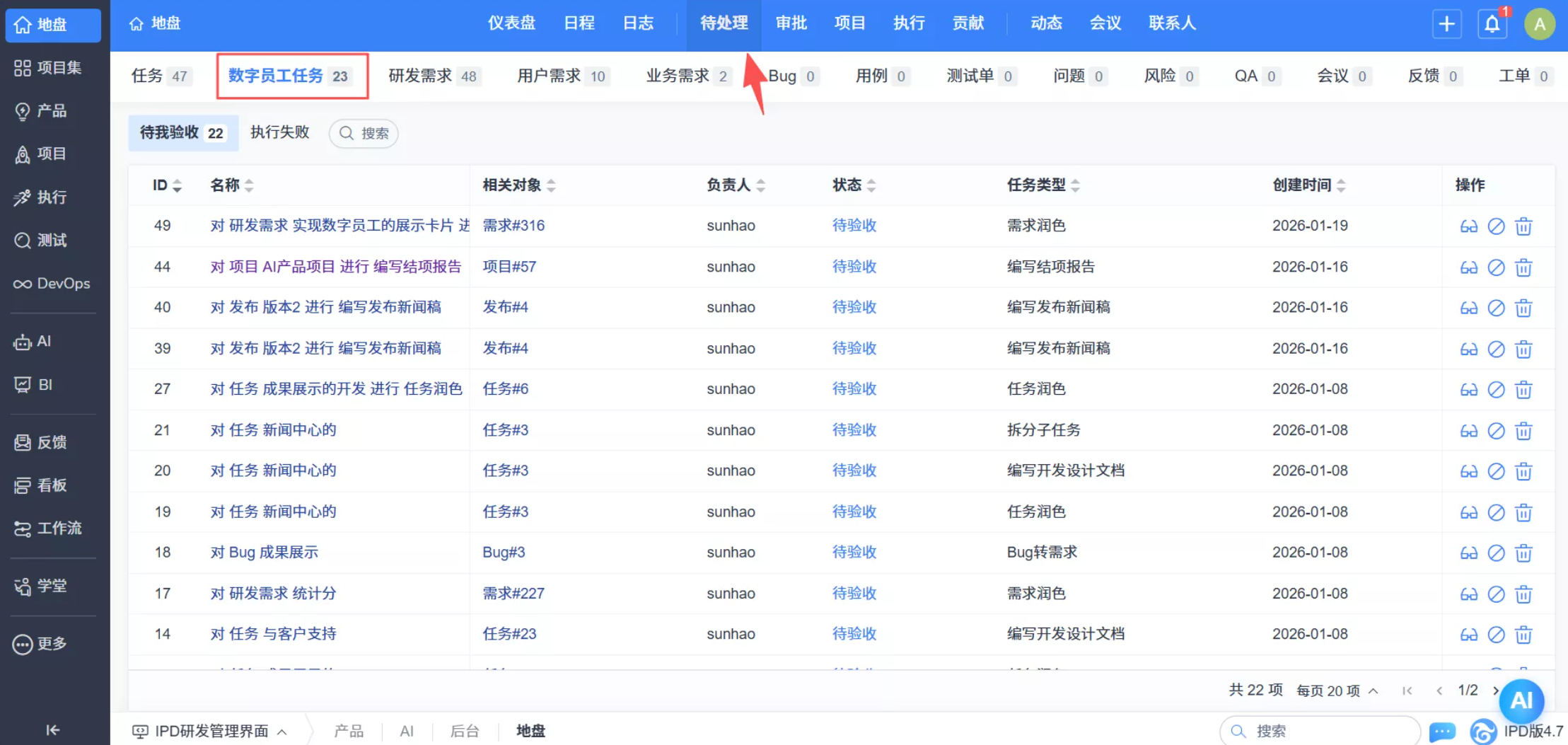 禅道项目管理软件AI数字员工 禅道项目管理软件AI数字员工